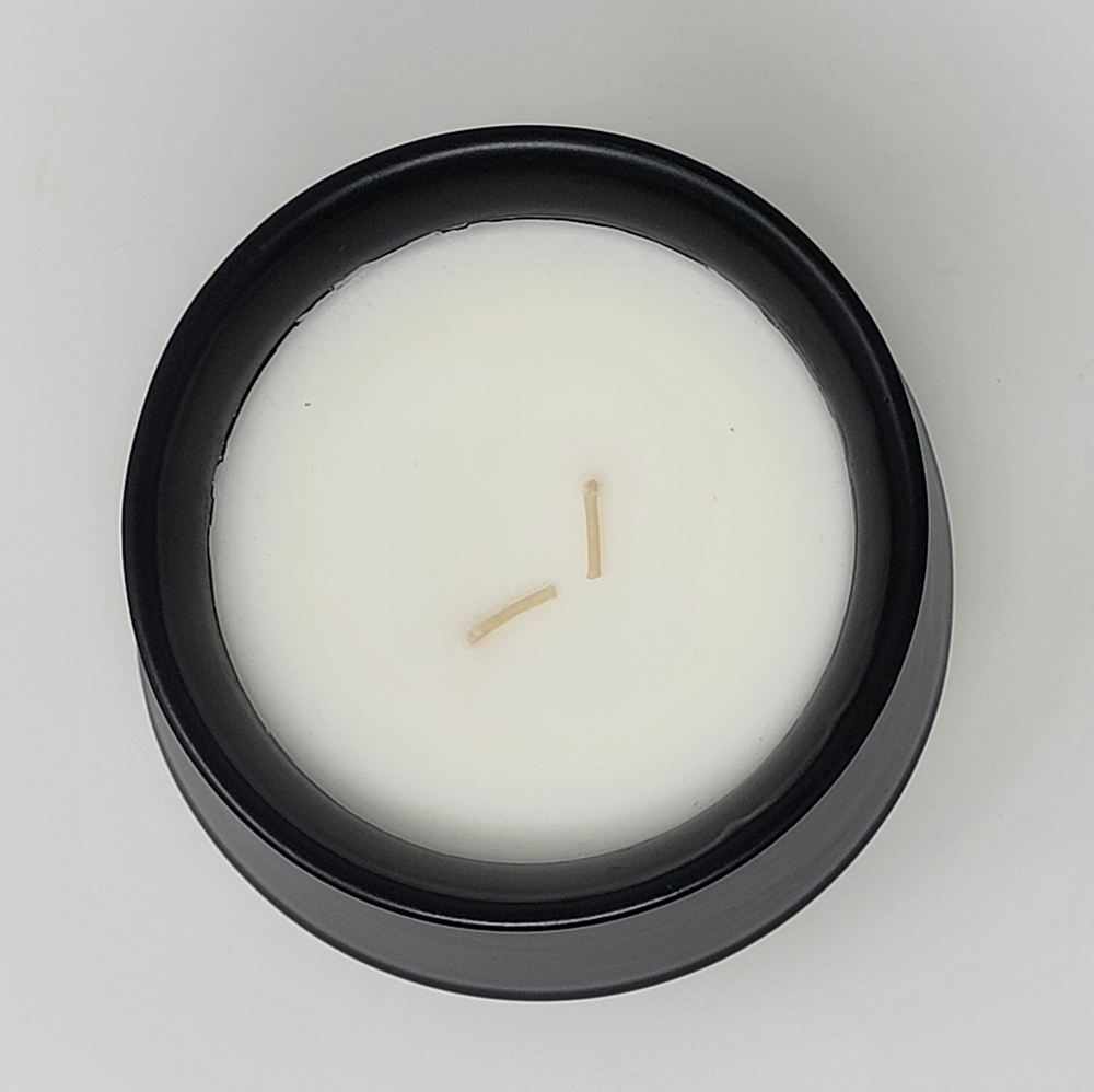 2 Wick 28oz Black‎ Cauldron Candle New Halloween Witch Decor Fall Spooky Large - Picture 2 of 5